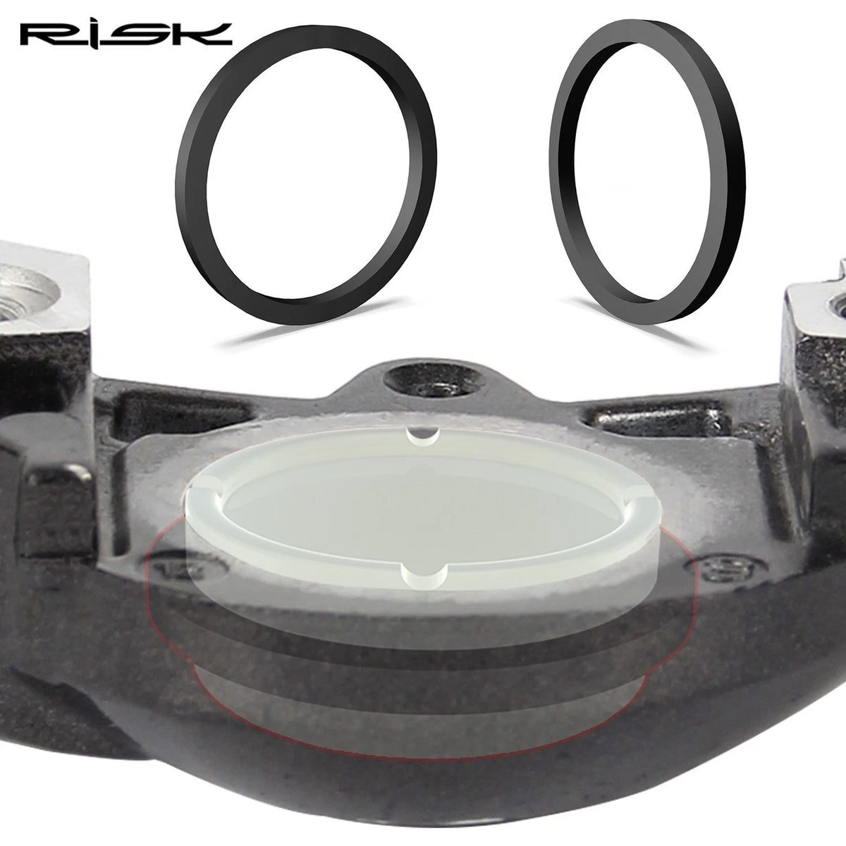 2X Bike Disc Brake Sealing Ring for