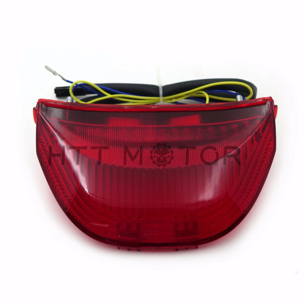 HTTMT Red Integrated LED Tail Light for Honda CBR 600RR 1000RR (2004–2006)