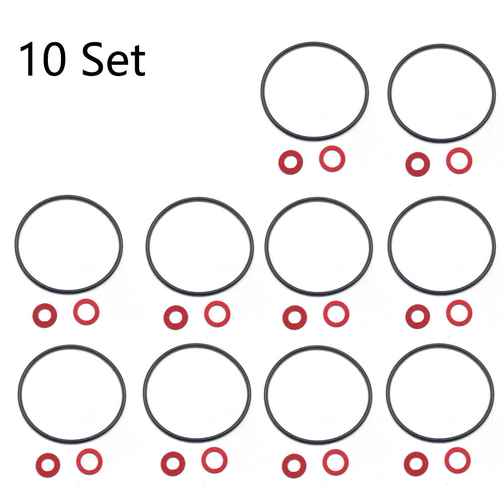 Set of 10 Carburetor Bowl Gasket Kit for Honda GX120 GX160 GX200 GXV120 GXV140