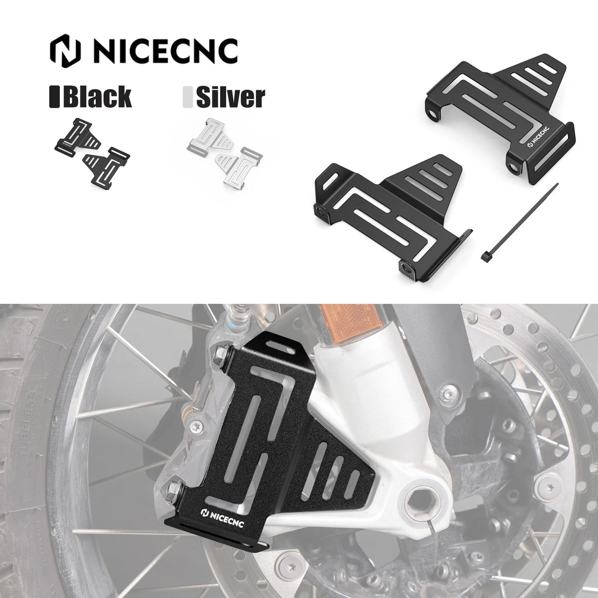 Front Brake Caliper Guard Protector for BMW R1250GS (2019–2023)