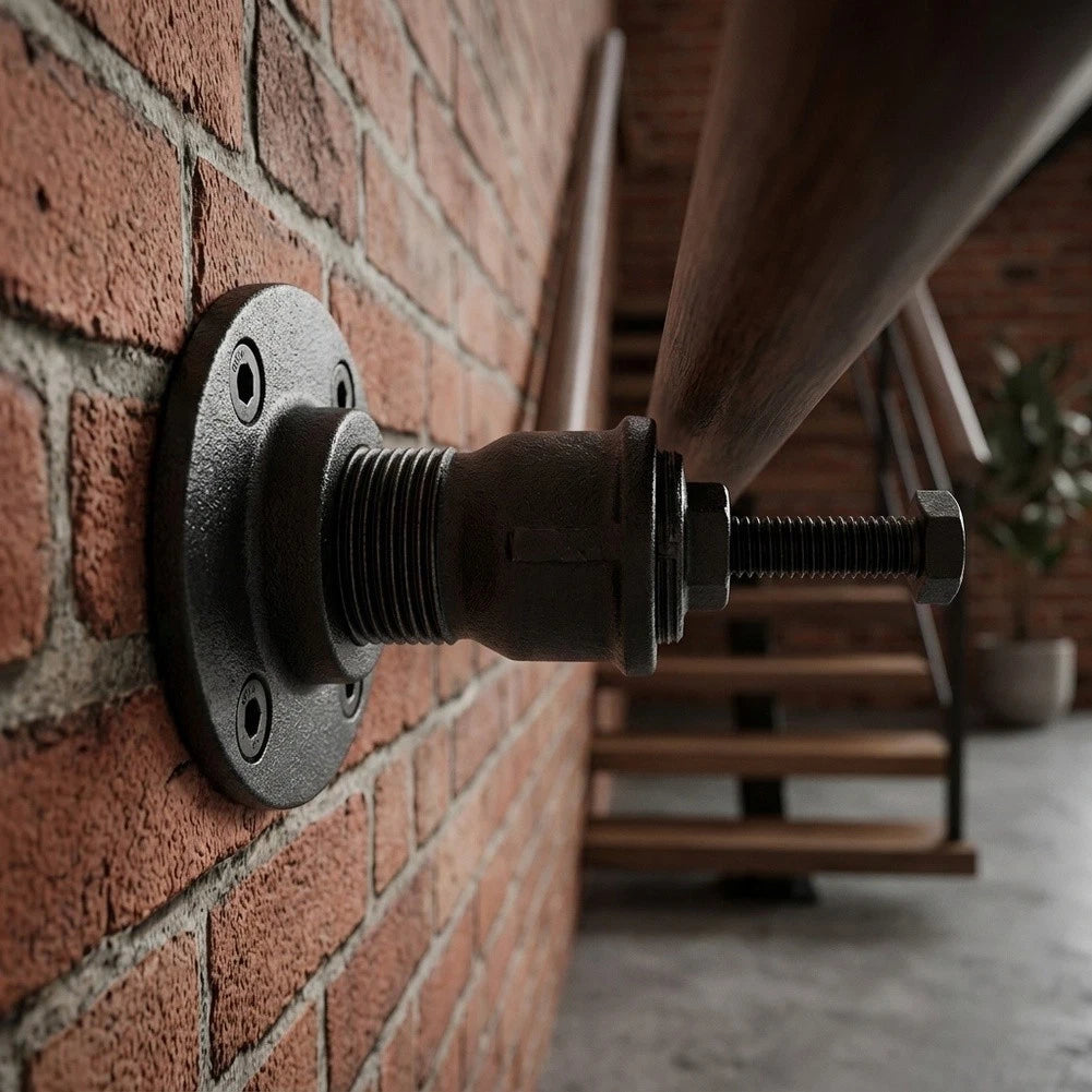 Staircase Safety Handrail Bracket for (Heat Resistant Iron)