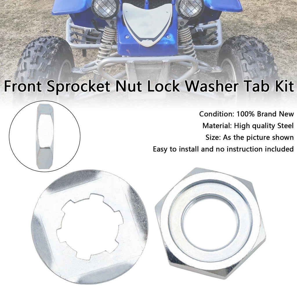 Front Sprocket Nut Lock Washer Tab for Yamaha Banshee 350 (1987–2006)