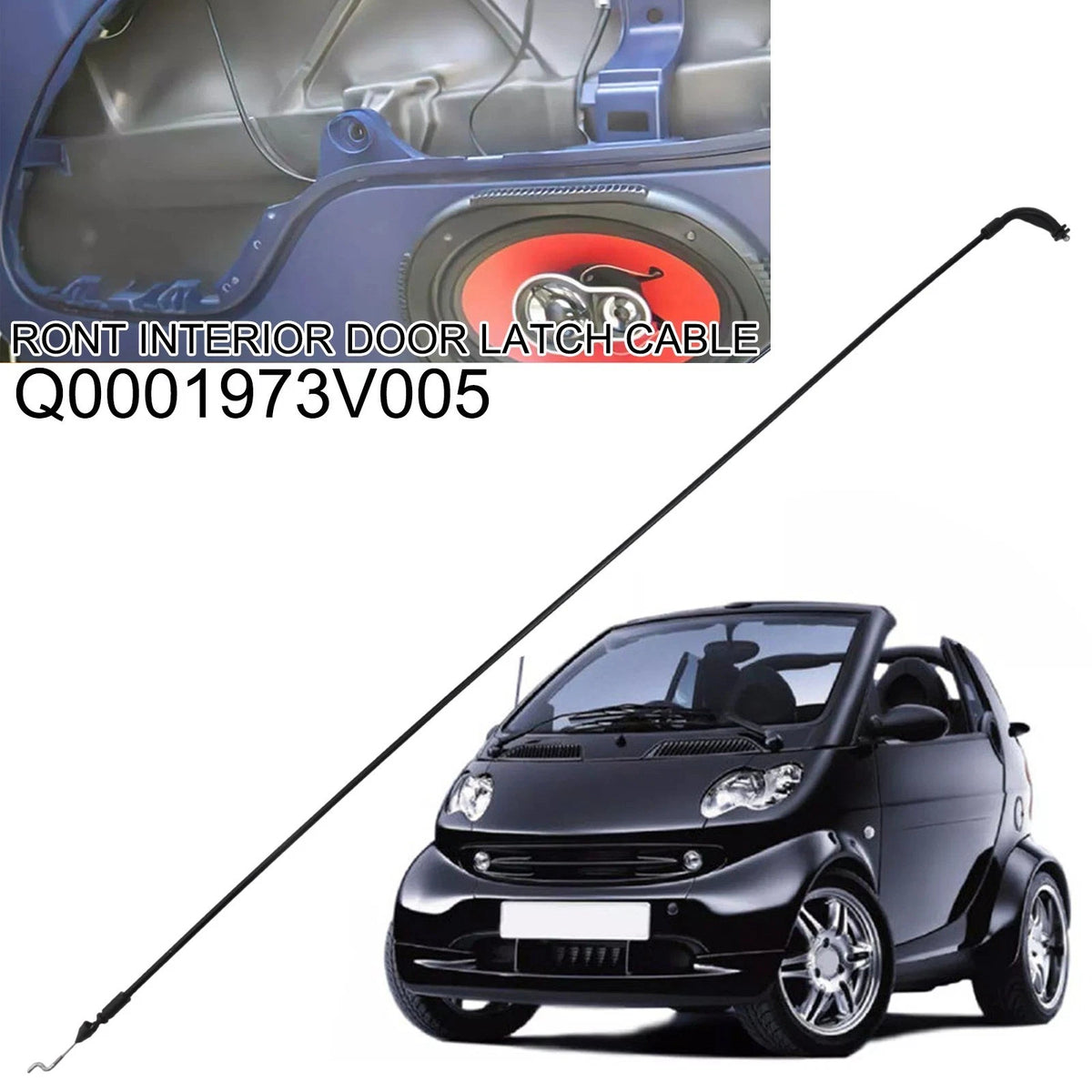 Front Door Handle Cable for Smart For Two (2007–2014)