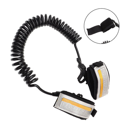 Diving Wrist Strap with 10 Feet Stretchable Spring Rope for Scuba Safety