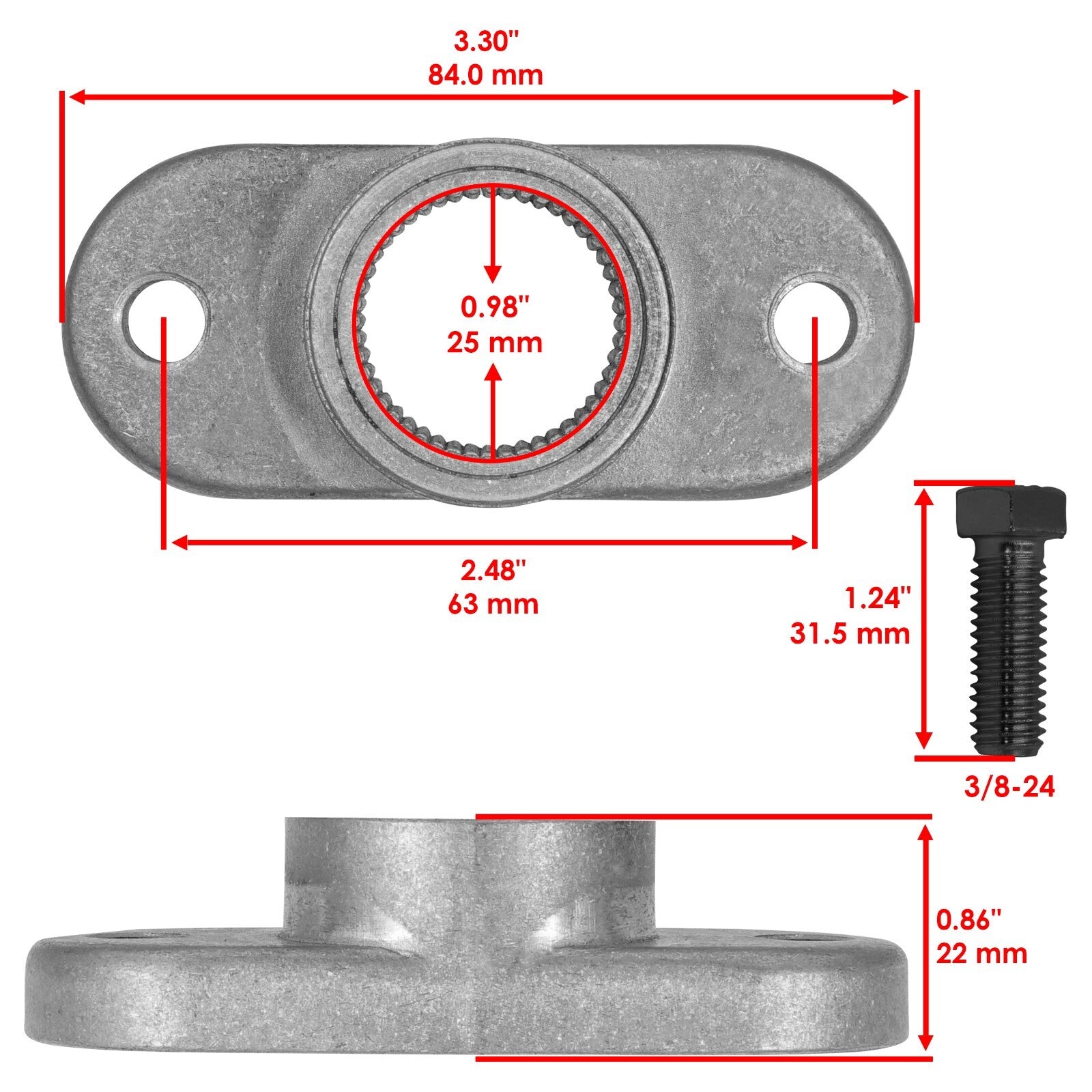 Blade Adapter Replacement for Cub Cadet (2000–2006)