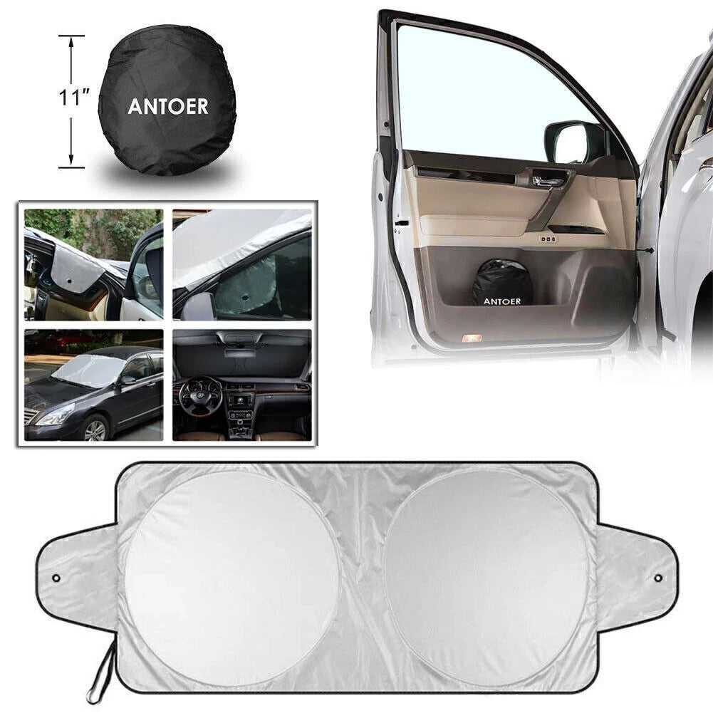 Foldable Sun Shade Windshield Cover for Car Front Window