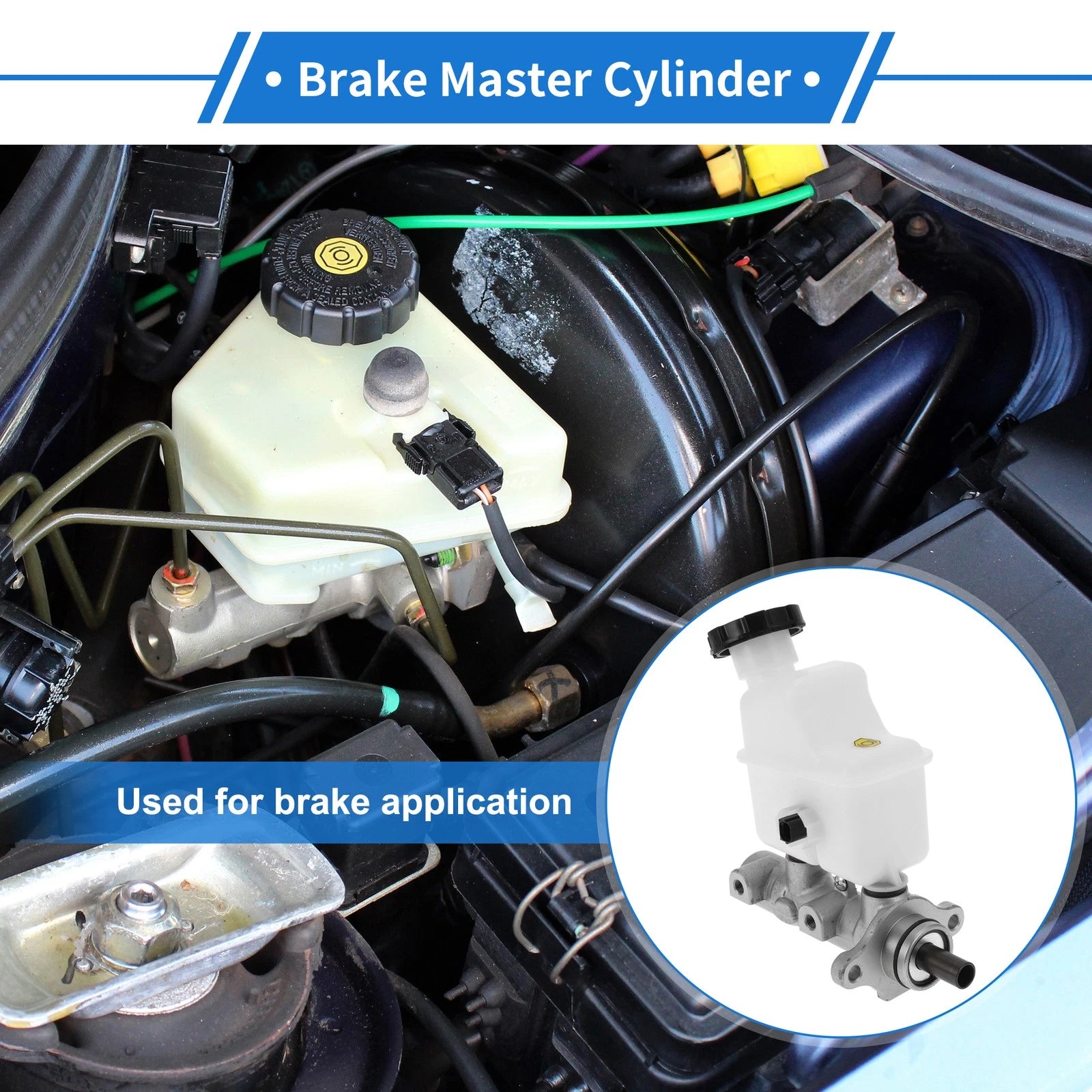 Brake Master Cylinder with Reservoir Replacement for Hyundai Veracruz (2007–2012)