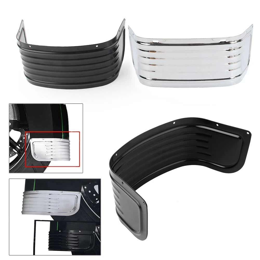 Front Fender Skirt for Harley Touring & Tri Glide (2014–Present) Silver