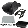 Trunk Backrest Pad Mount Rack Plate for Harley Touring Glide (2014–2026)