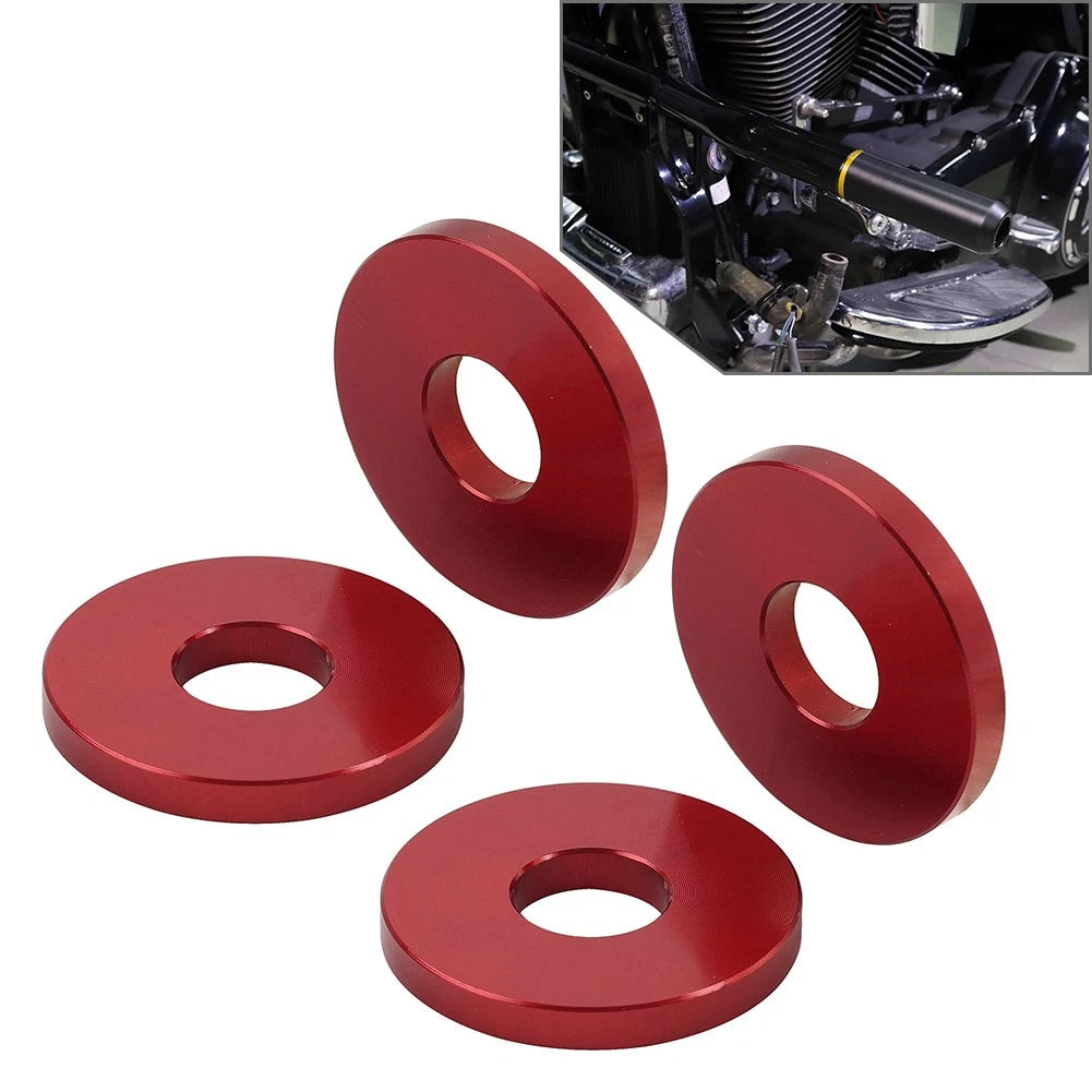 4X Engine Saddlebag Crash Bar Decorative Spacer for Harley Road Glide (2015–2023)