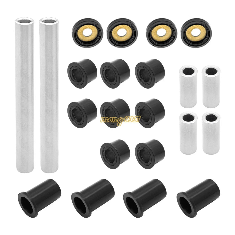Front Upper Lower A Arm Bushing Kit for Honda Rubicon 500, Foreman 500, Rincon 680 (2001–2023)