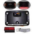 License Plate Frame Bracket with LED for Harley FLSTN (2005–2017)