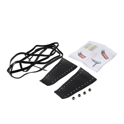 Black Motorcycle Brake Clutch Levers Cover Protector Leather Cover For Harley