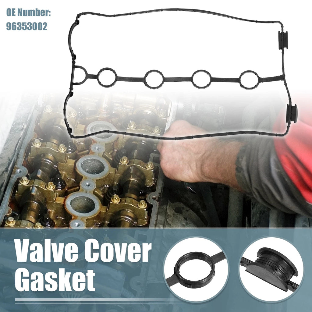 Engine Valve Cover Gaskets Replacement for Chevrolet Aveo 1.6L (2004–2008)