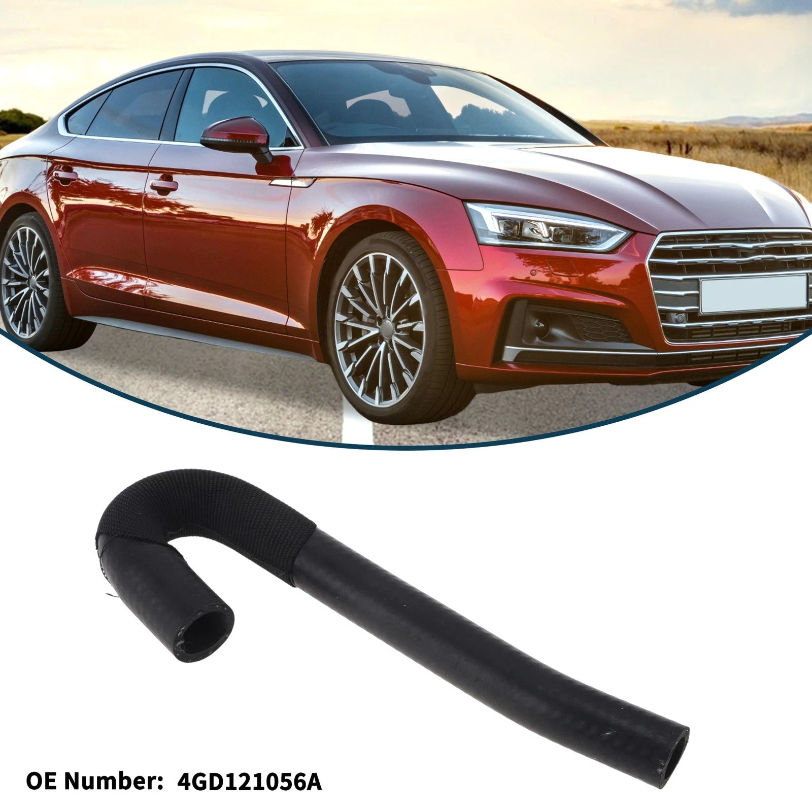 Radiator Coolant Hose for Audi A5L (2018–2022) 4GD121056A