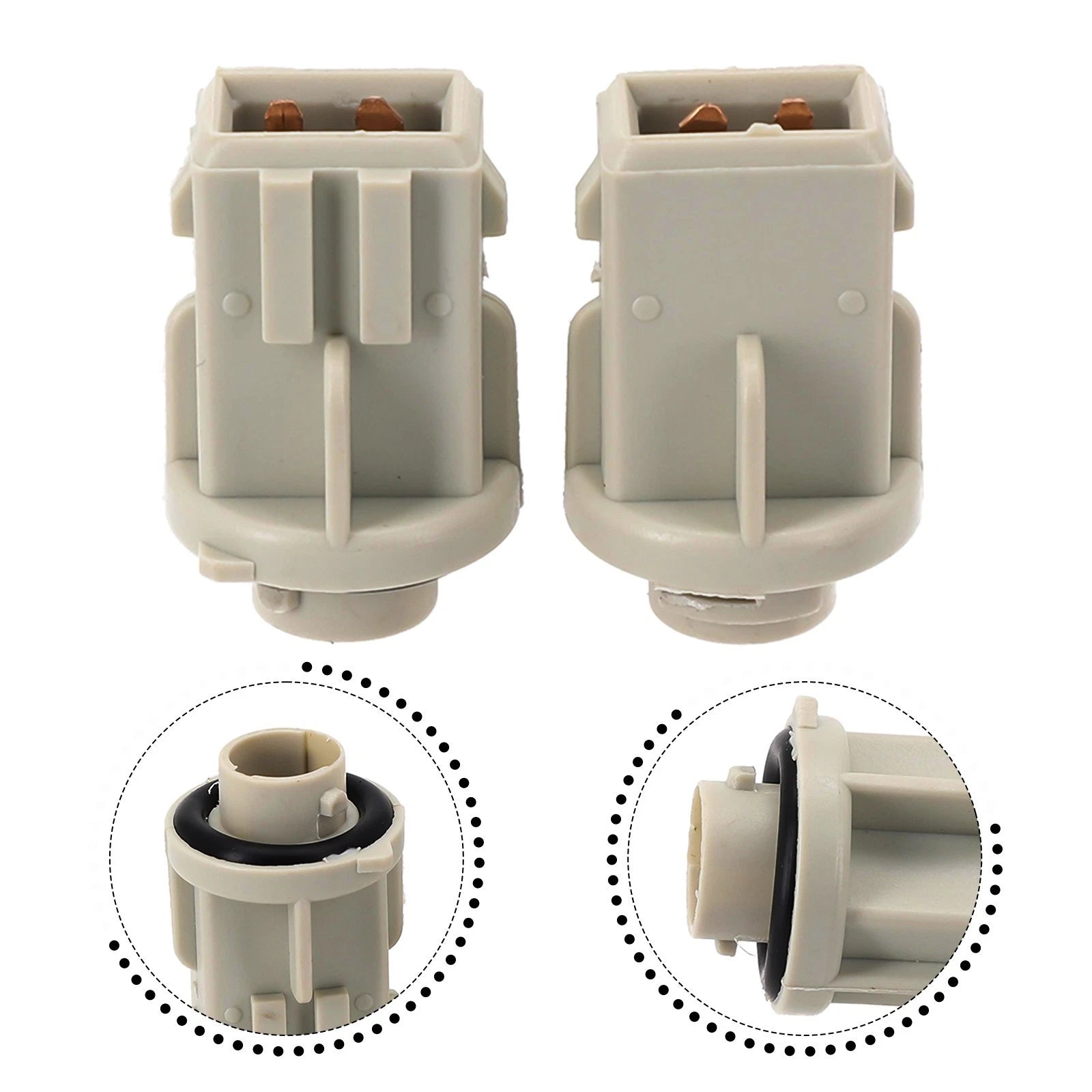 2X Light Bulb Holders for Automotive Tools (Direct Replacement)