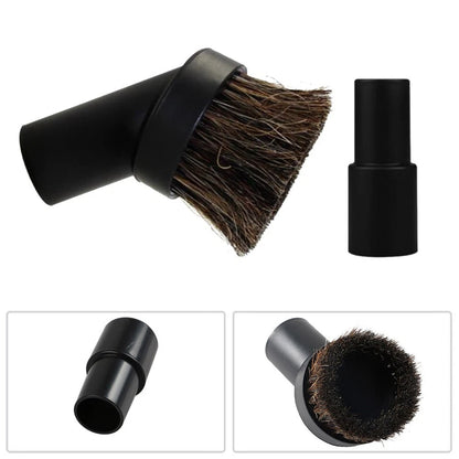 Round Cleaning Brushes for Horse Hair Dusting (Rotatable)