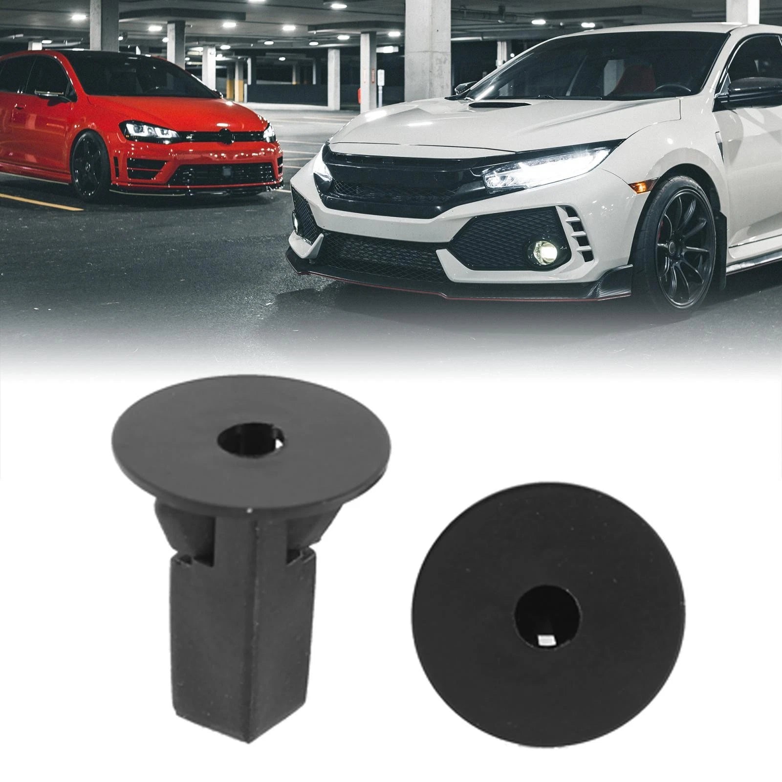 Interior Mat Clips Replacement Plastic Rivet Set for Toyota Prado (50 Pcs) (2002–2009)