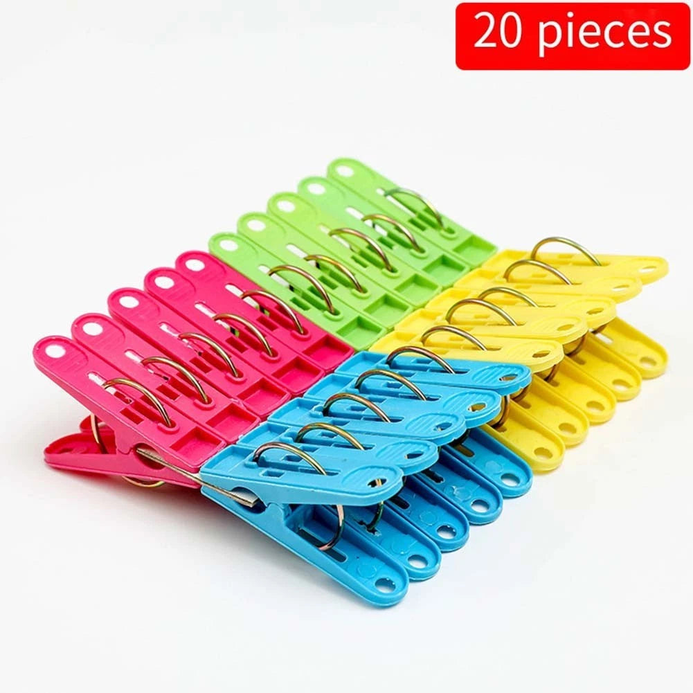 20 Kitchen Bag Closure Clips for Home Use