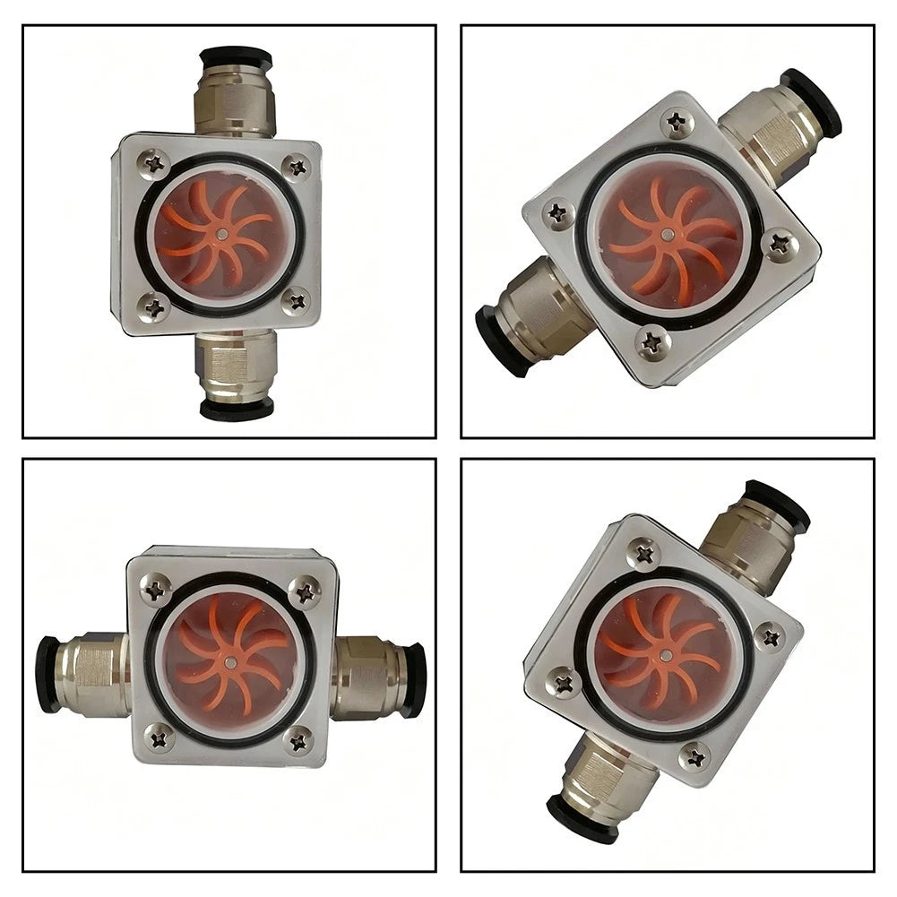 Water Cooling Flow Meter for Spindle Motor Monitoring