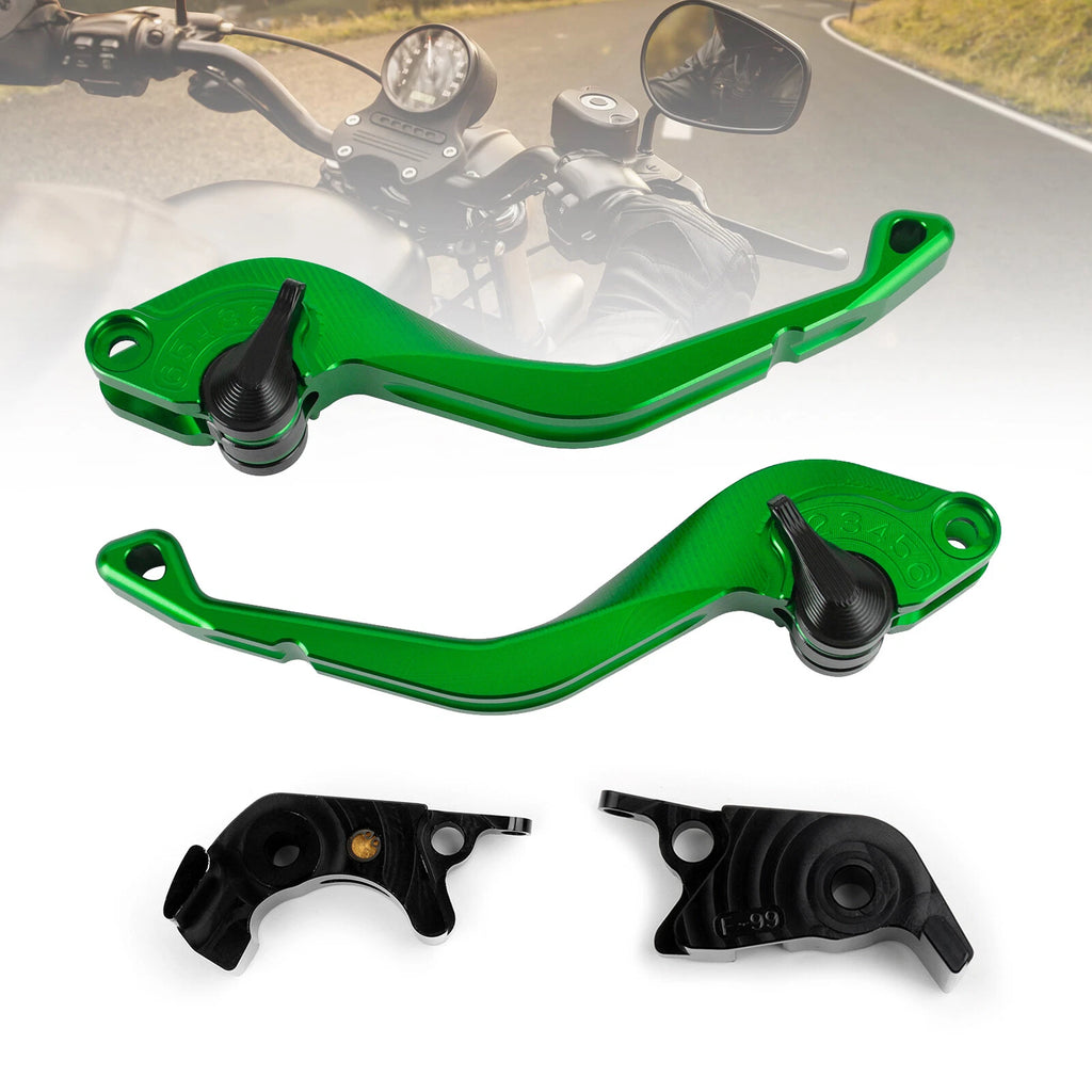 CNC Short Clutch Brake Lever for Kawasaki ZZR/ZX1400 SE (2016–2017) T9