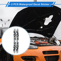 Bumper Sticker Decal for Car (Waterproof Vinyl, Black)