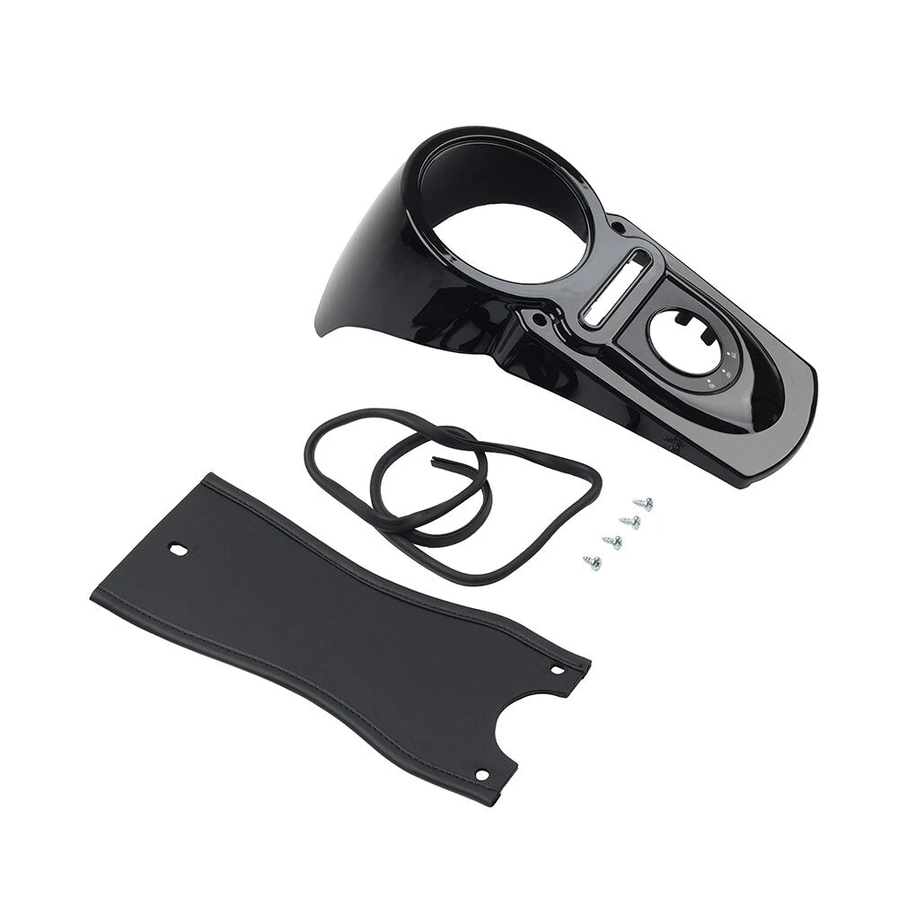 Fuel Tank Console & Gas Tank Panel Bib for Harley Dyna FXDF FXDB (2006–2017)