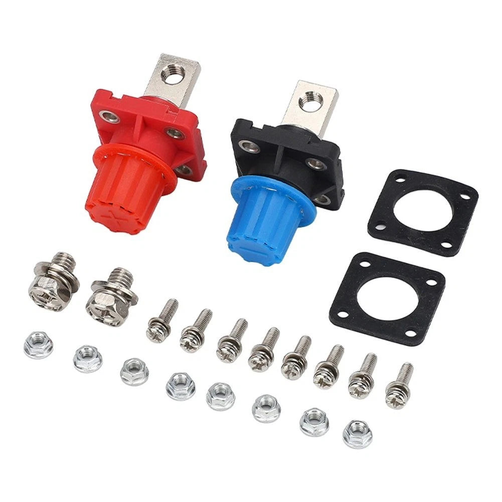 2X Premium 250A Lithium Battery Terminal Blocks for Energy Storage Connectors