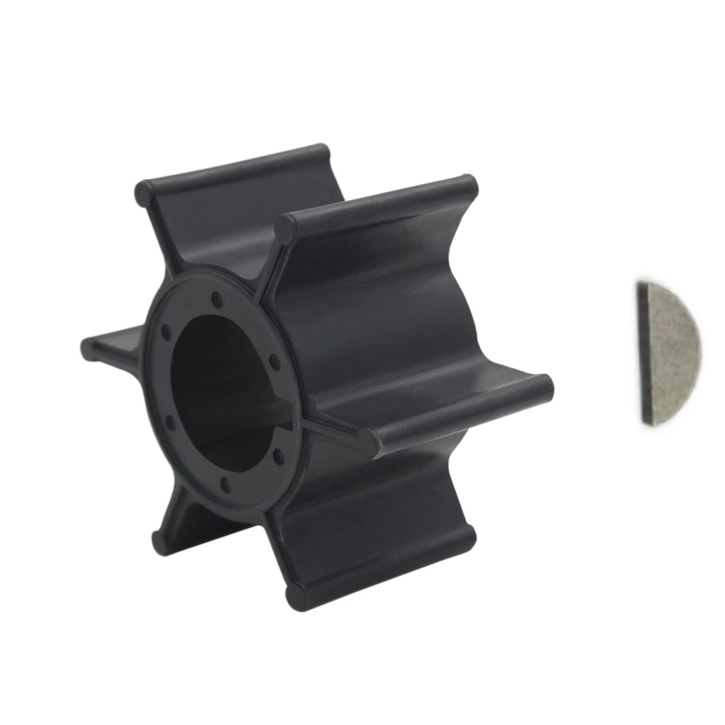 Water Pump Impeller & Key for Yamaha Mariner Outboard 8hp 15hp (N/A) 47-95611M 47-81242M