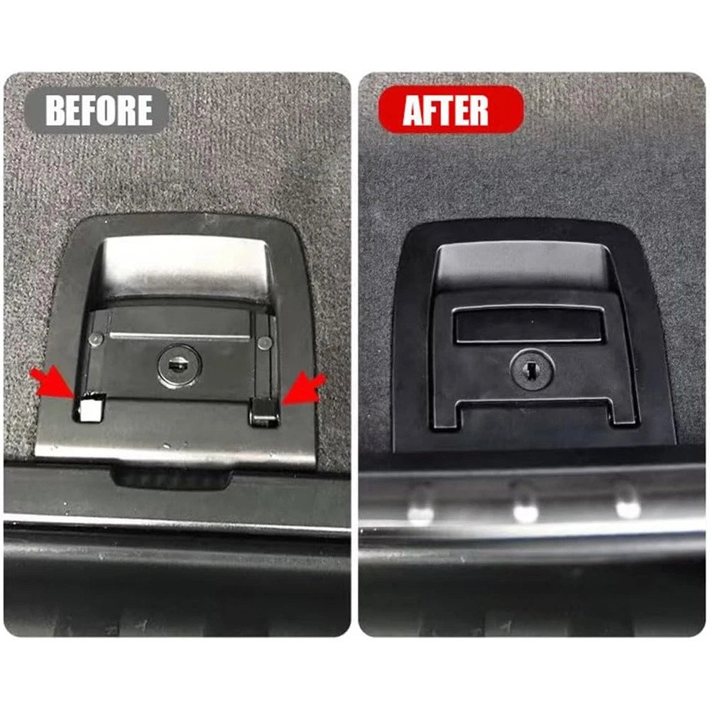 Rear Trunk Cargo Boot Floor Mat Carpet Handle For BMW X5 E70 X6 E71 51479120283