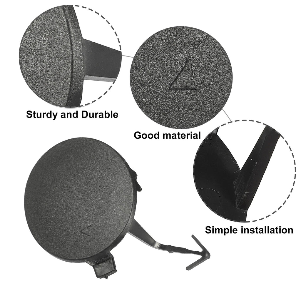 Front Right Tow Eye Hook Cover Cap for Mazda CX-7 (2007–2012)
