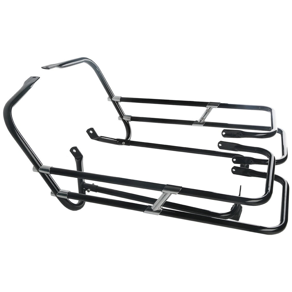 Saddlebag Guard Rail Mounts Bracket for Harley Touring Glide (1997–2008)