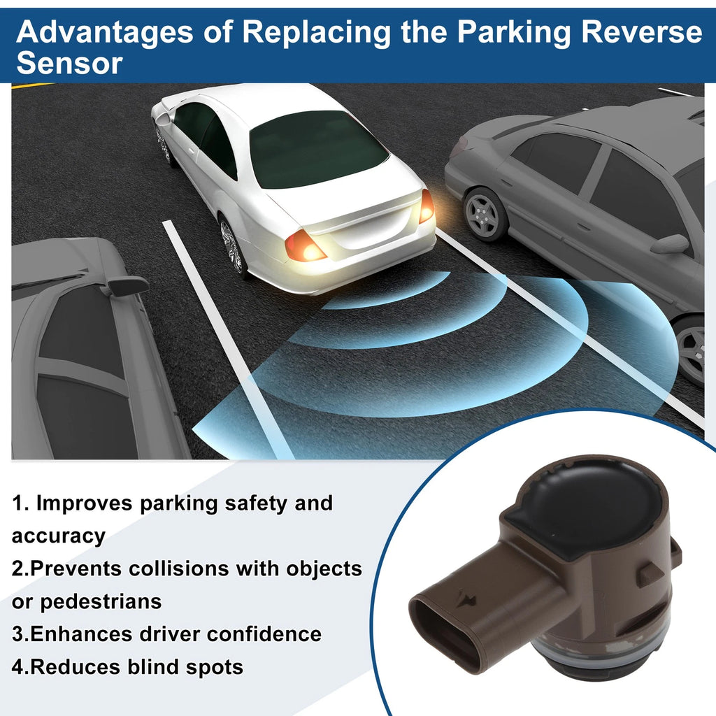 Reverse Backup Parking Sensor No.66209283202 for Skoda Octavia 5E3 (2012–2016)
