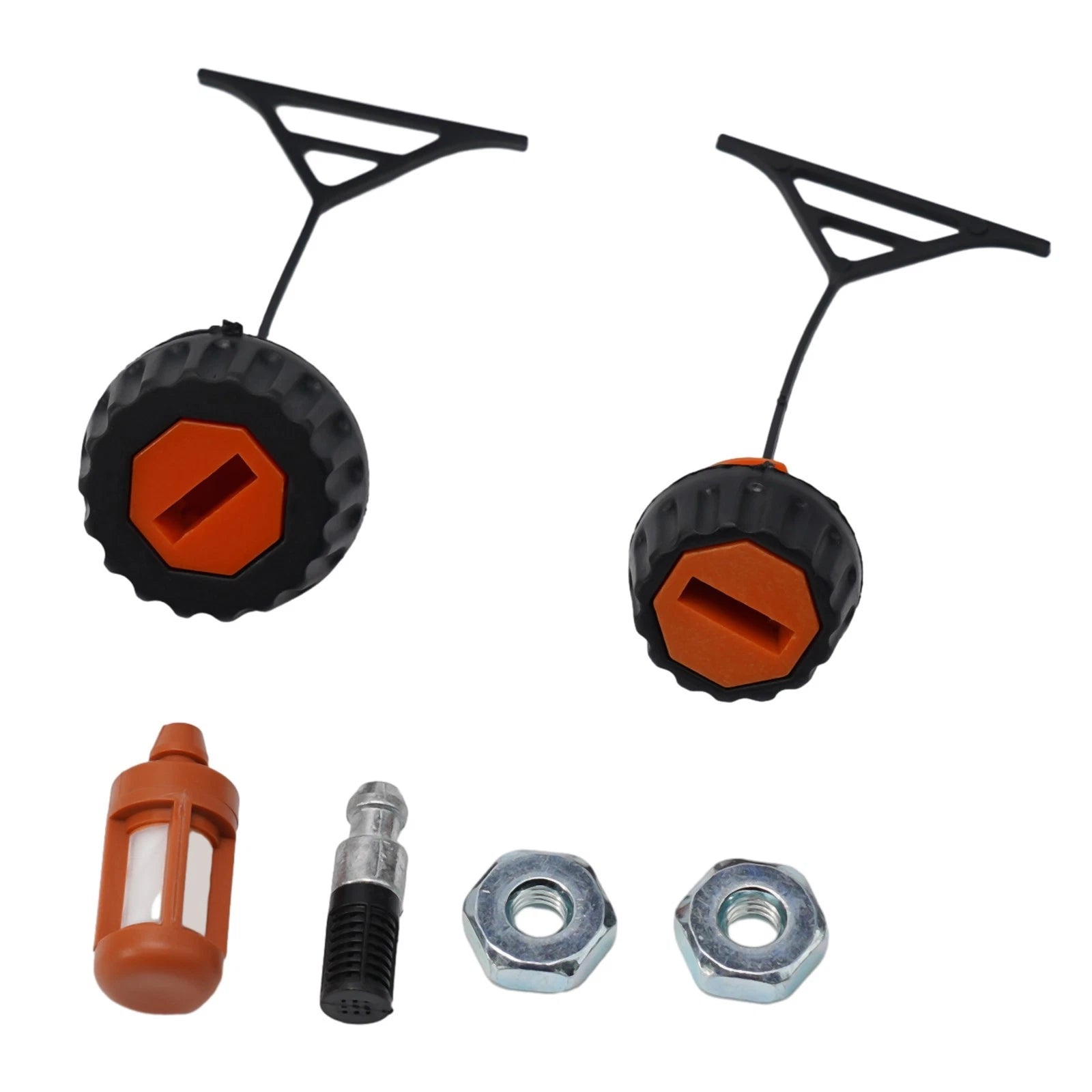 Fuel Filter & Oil Filter Set for Chainsaw (Rubber + Aluminum + Plastic)