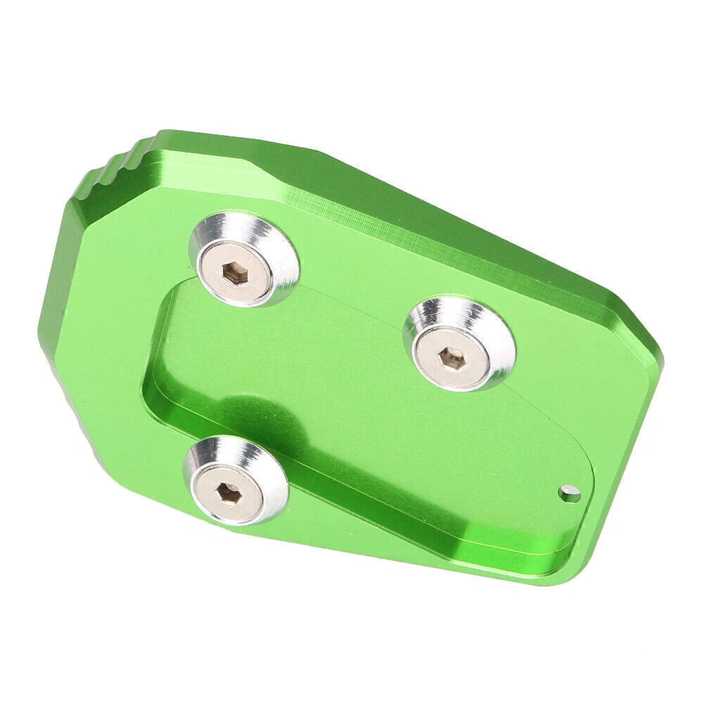 Kickstand Side Stand Extension Pad for Yamaha MT09 (2013–2016) Green