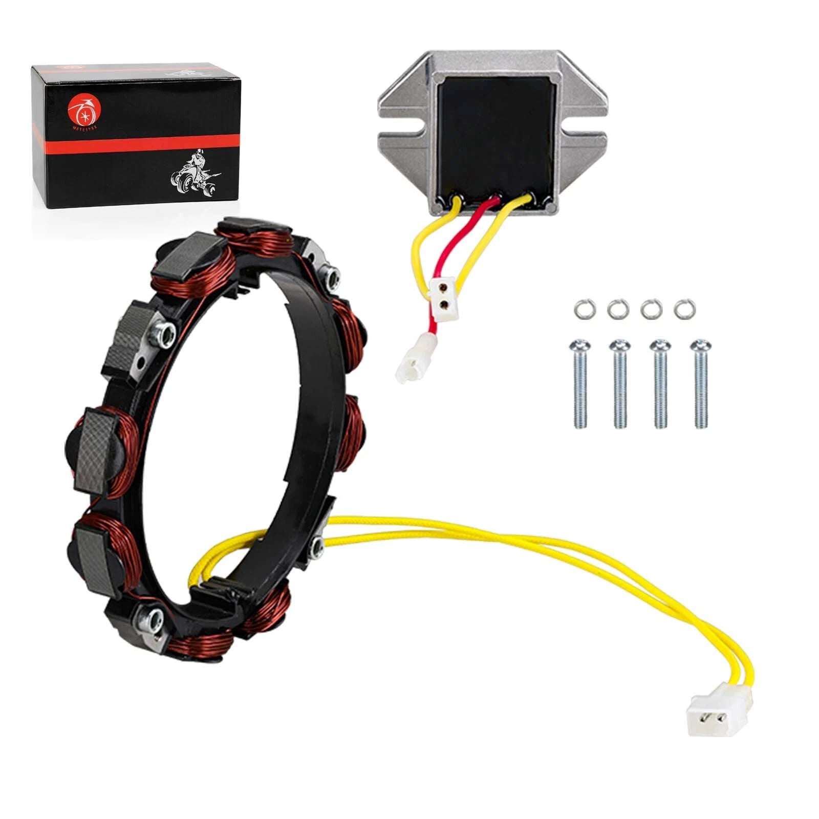 Alternator Stator Coil 2Pin w/Regulator for Briggs & Stratton (N/A)