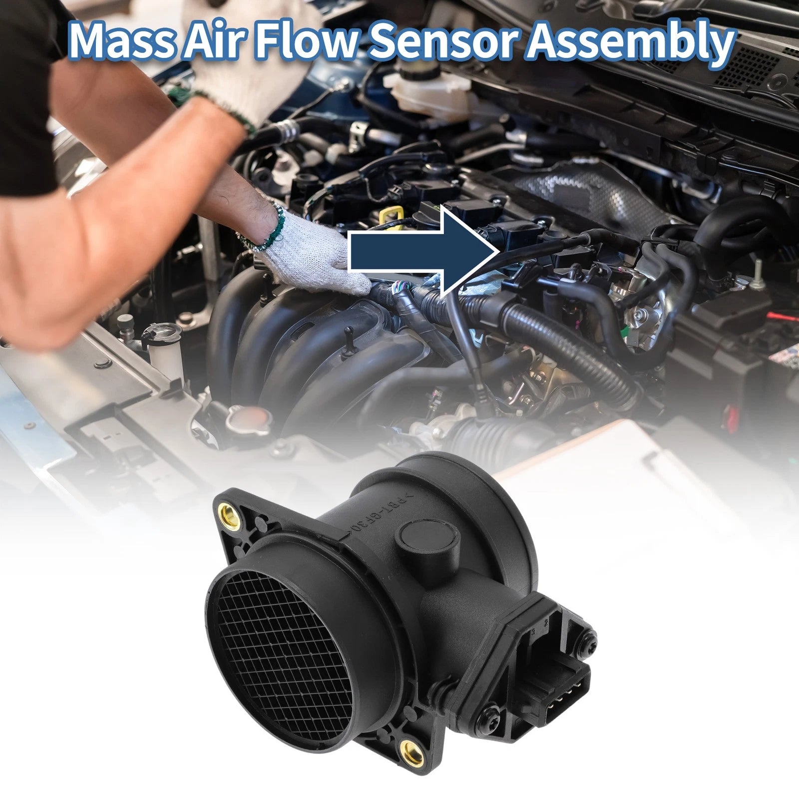 Mass Air Flow Sensor Assembly No. 1275749 for Volvo 850 (1994–1997)