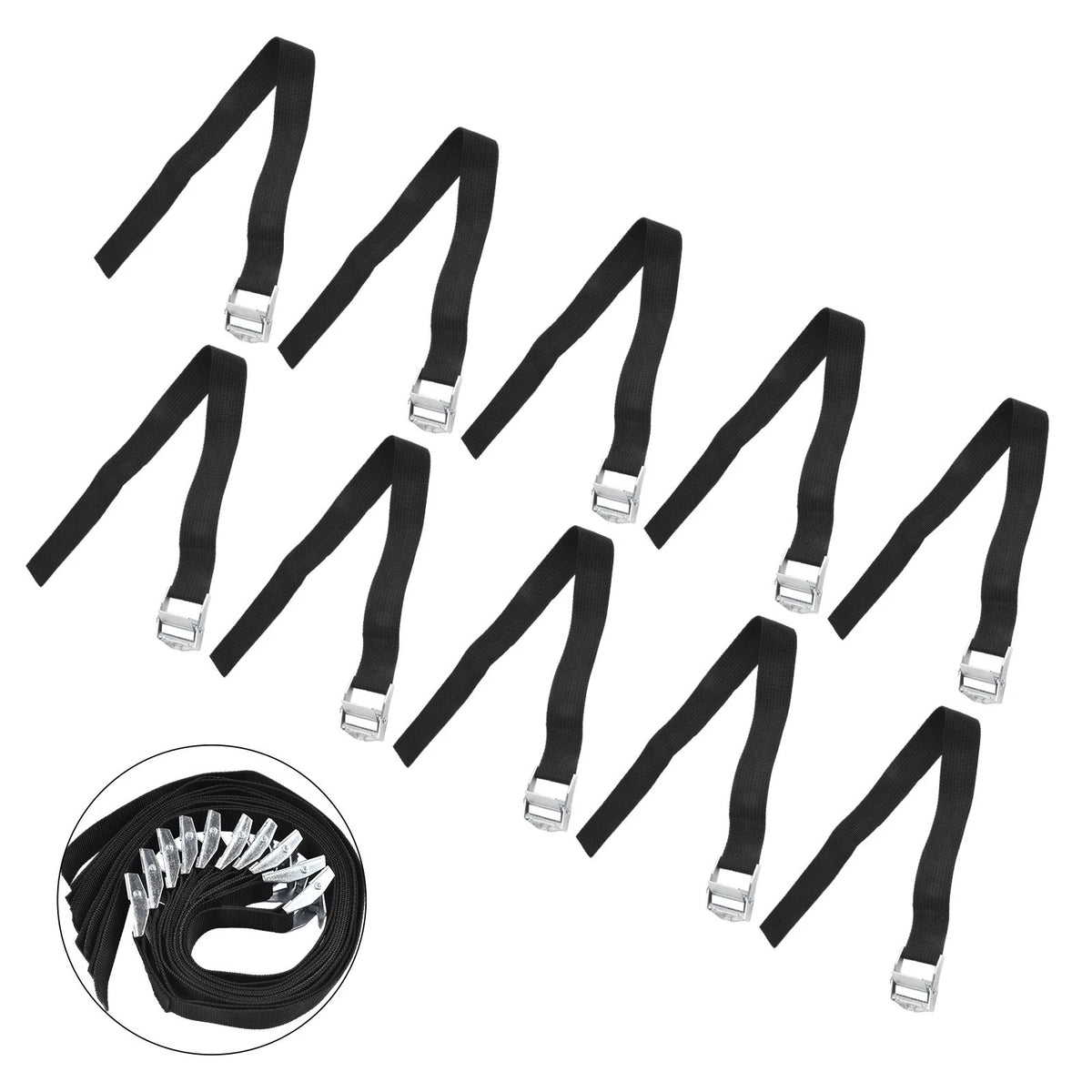 10X Bicycle Straps 40x2.5cm for Fastening