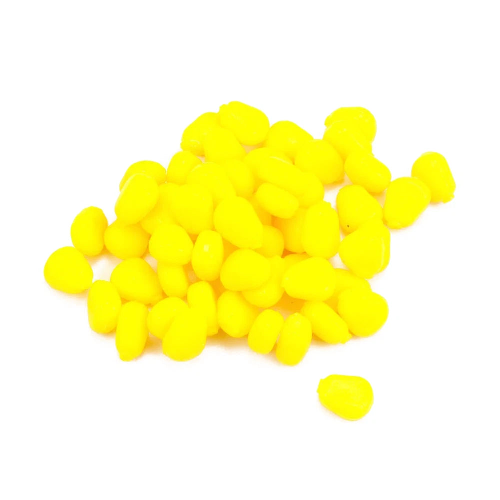 50pcs Floating Yellow Corn Baits for Carp Fishing