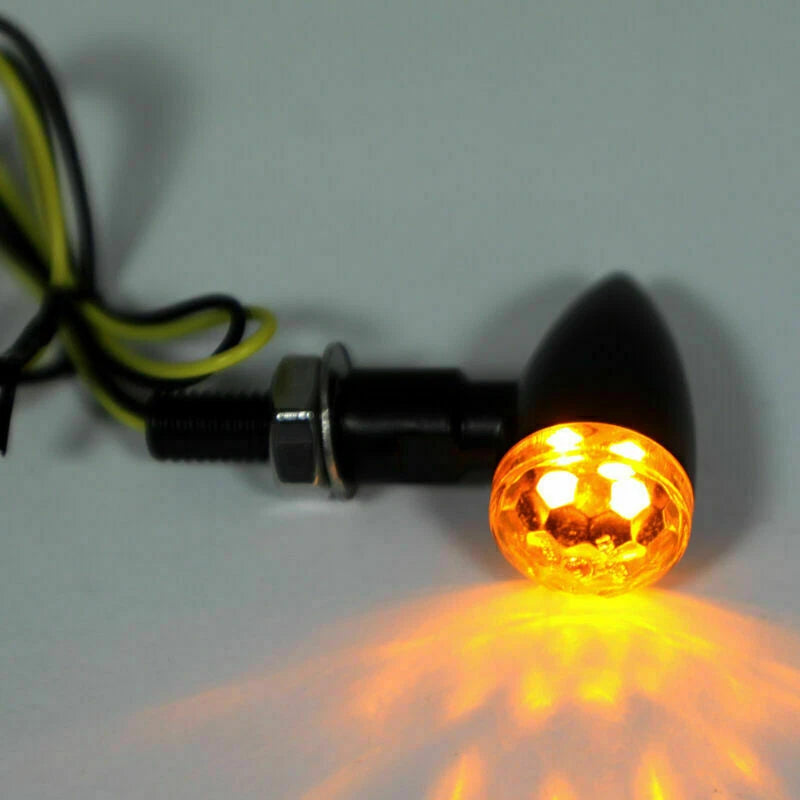 Mini Bullet Spherical Lens Turn Signal Indicator Light for Universal (T9)