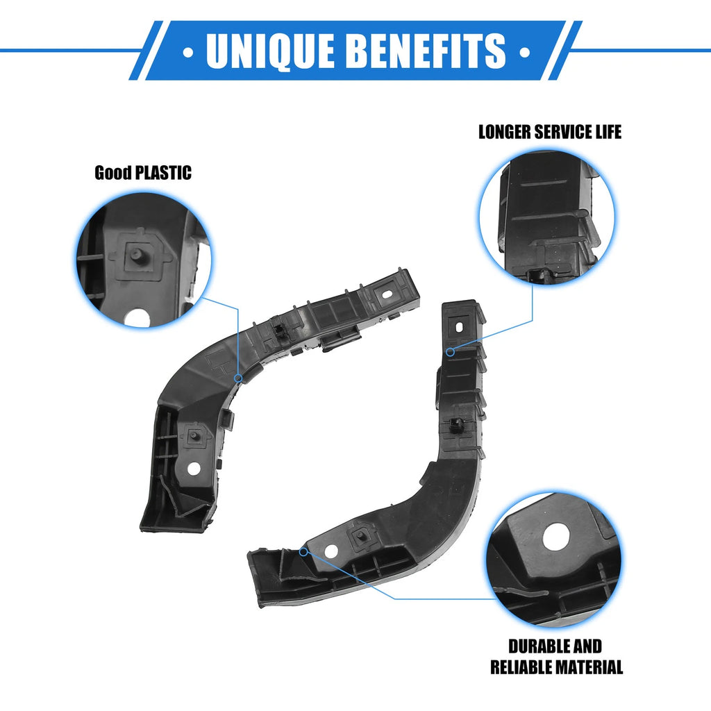 Front Bumper Brackets Support for Fender Cover for Hyundai Elantra (2008–2010)