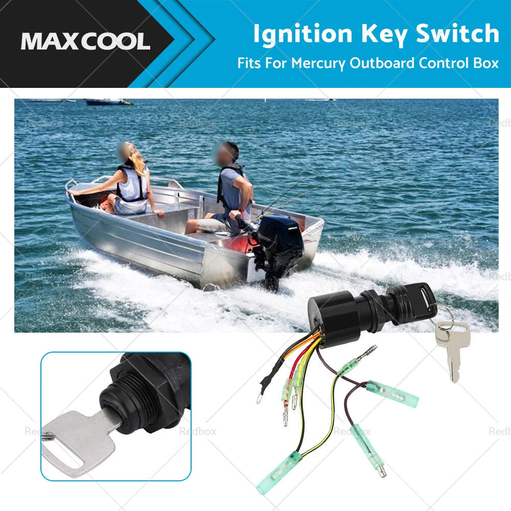 Ignition Key Switch Assembly for Mercury Outboard Motor (1987–1999) 87-17009A5