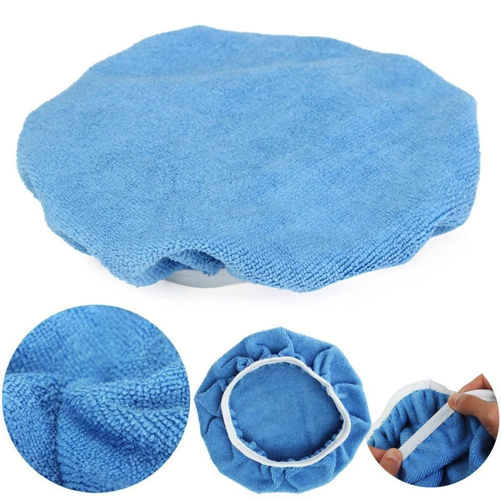 5X Soft Microfiber Auto Car Polisher Pad Set