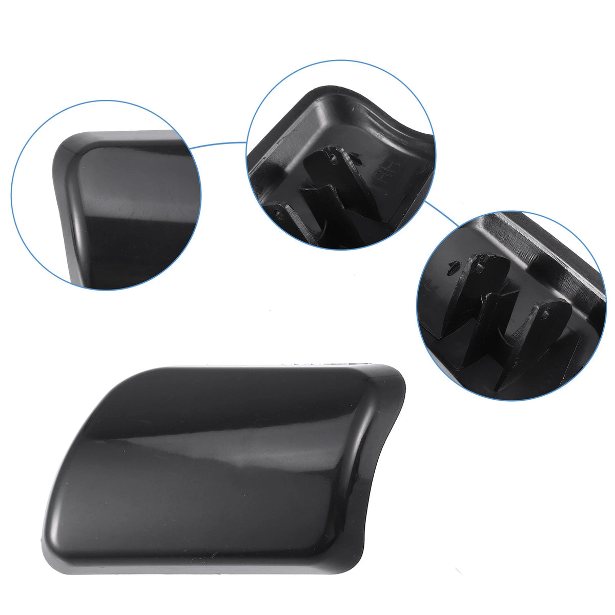 1 Pair Headlight Washer Nozzle Cap for Volvo XC90 (2003–2015)