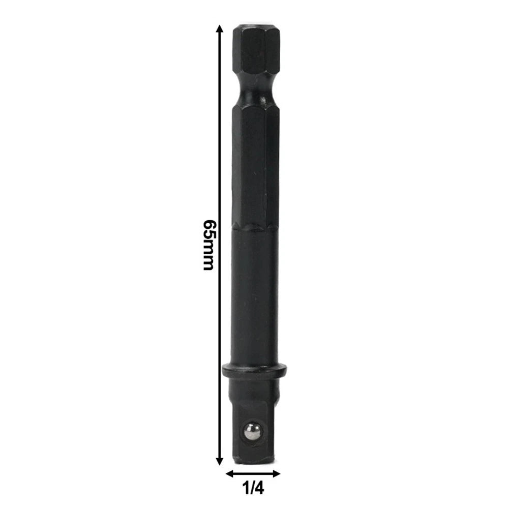 5X Hex Shank to Square Socket Adapter for Impact Driver Accessory