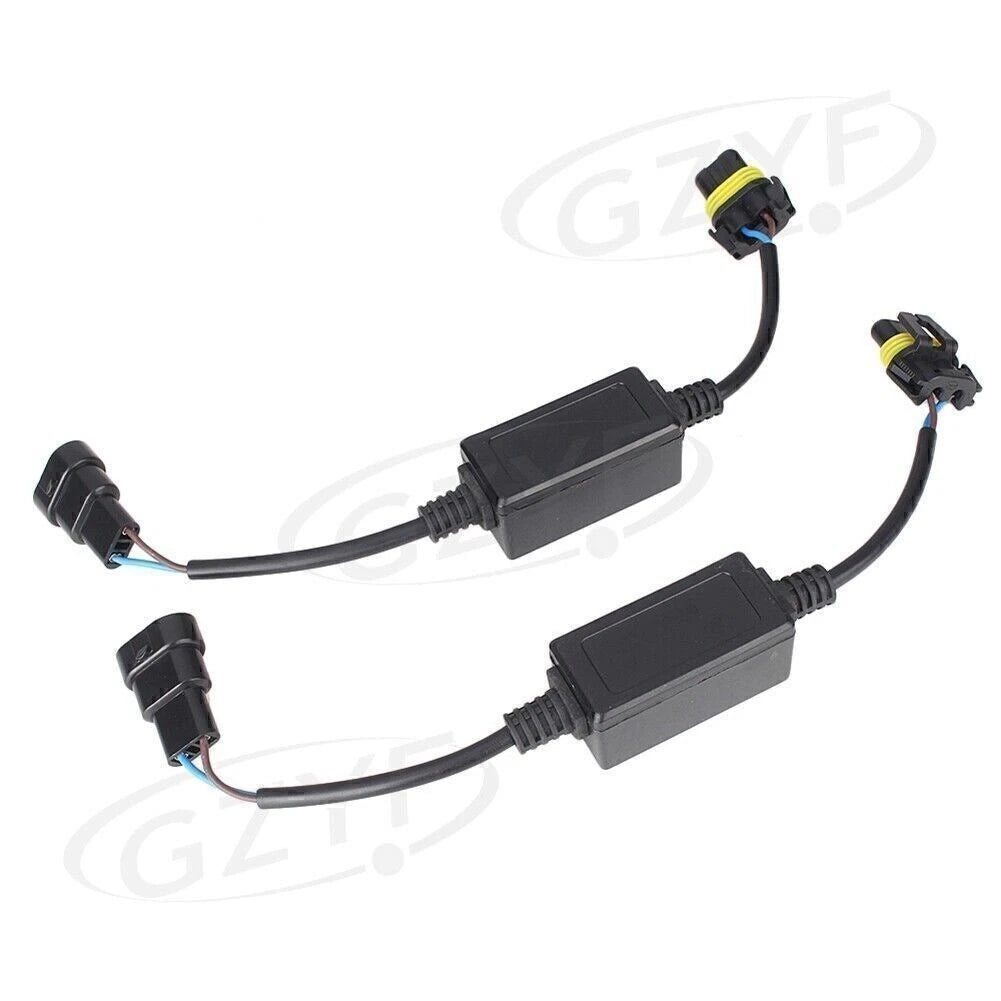 2X 9005 HB3 Load Resistor Decoder for LED Fog Lights