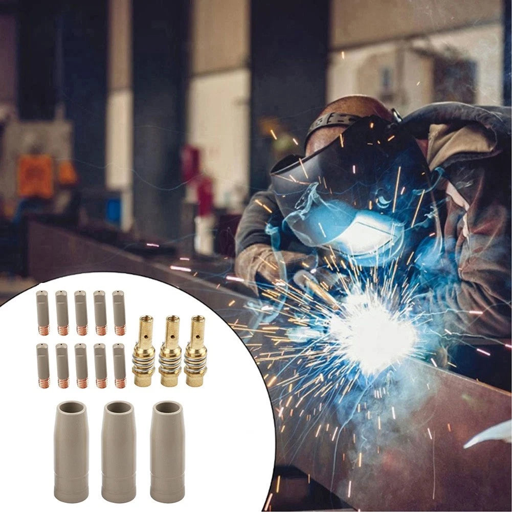 16PCS 0.8mm Protection Nozzle Coating for 15AK Welding Equipment