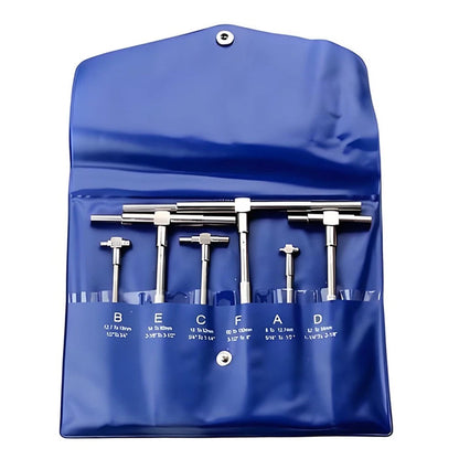 Retractable Gauge Adjustable Inner Diameter Round Head Grip for