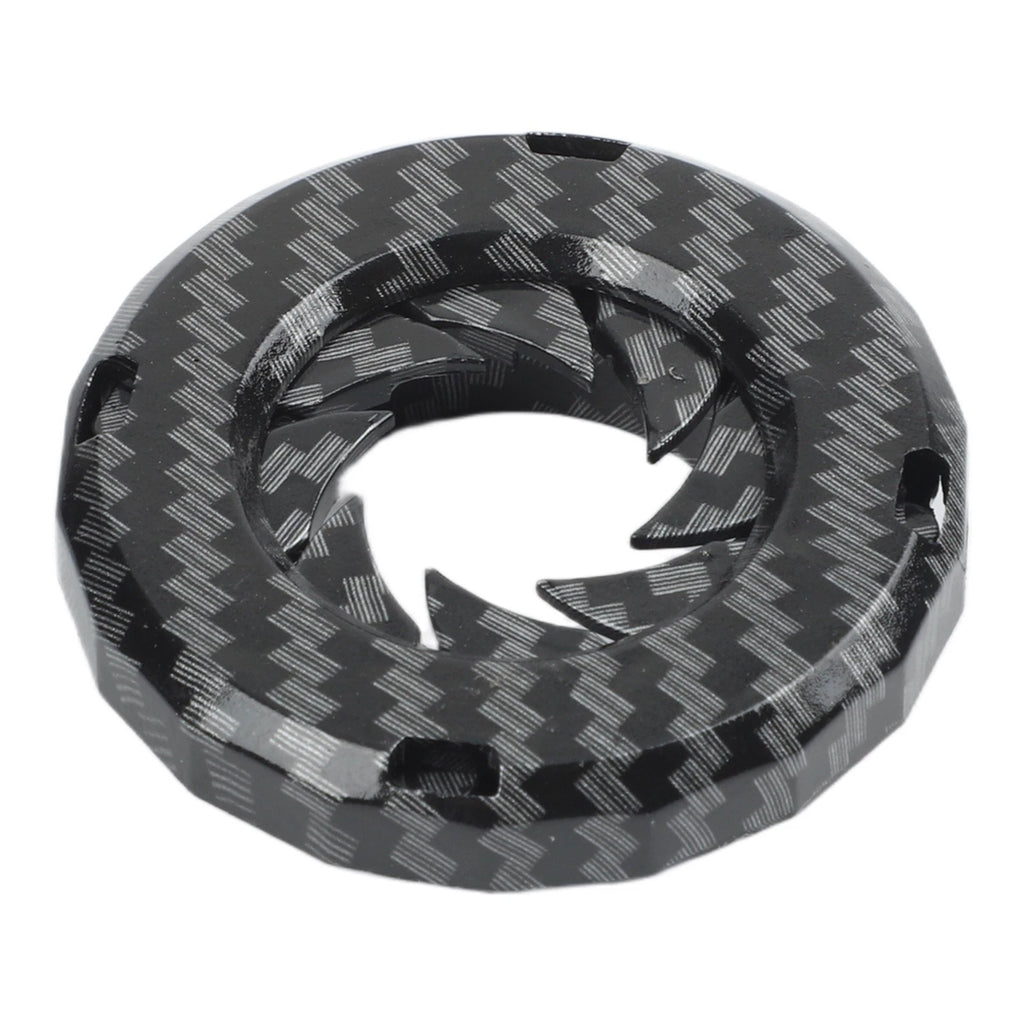 Carbon Fiber Engine Start Stop Button Cover for Universal Fit (2010–2023)