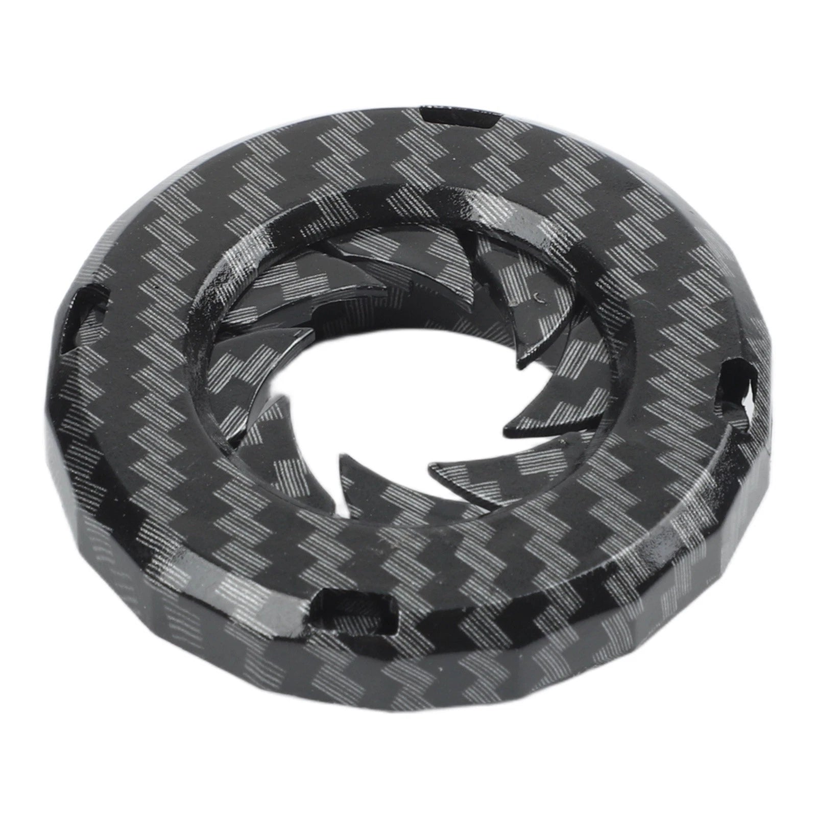 Carbon Fiber Engine Start Stop Button Cover for Universal Fit (2010–2023)